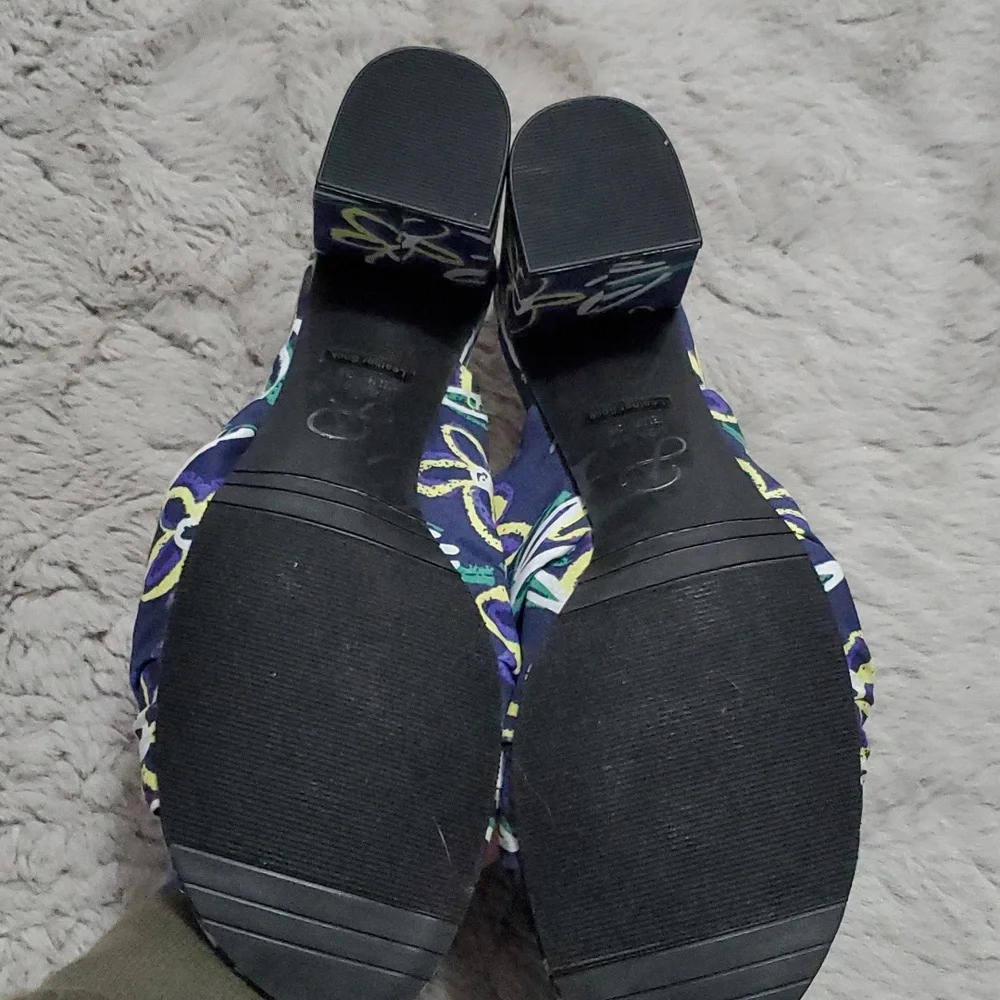 Adrianna Papell floral block heels - Picture 8 of 11